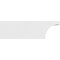 Ekena Millwork Standard Huntington Architectural Grade PVC Rafter Tail, 6"W X 6"H X 20"L RFTP06X06X20HUN - alternate 2